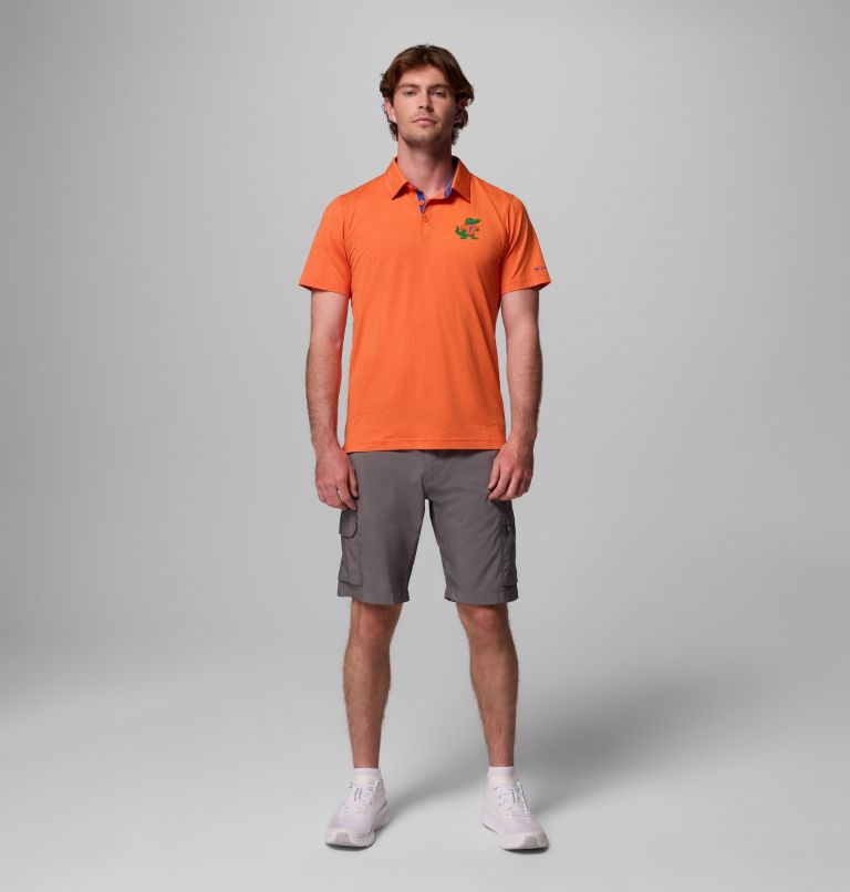 CLG Tech Trail Polo, Color: FLA - Spark Orange, image 2