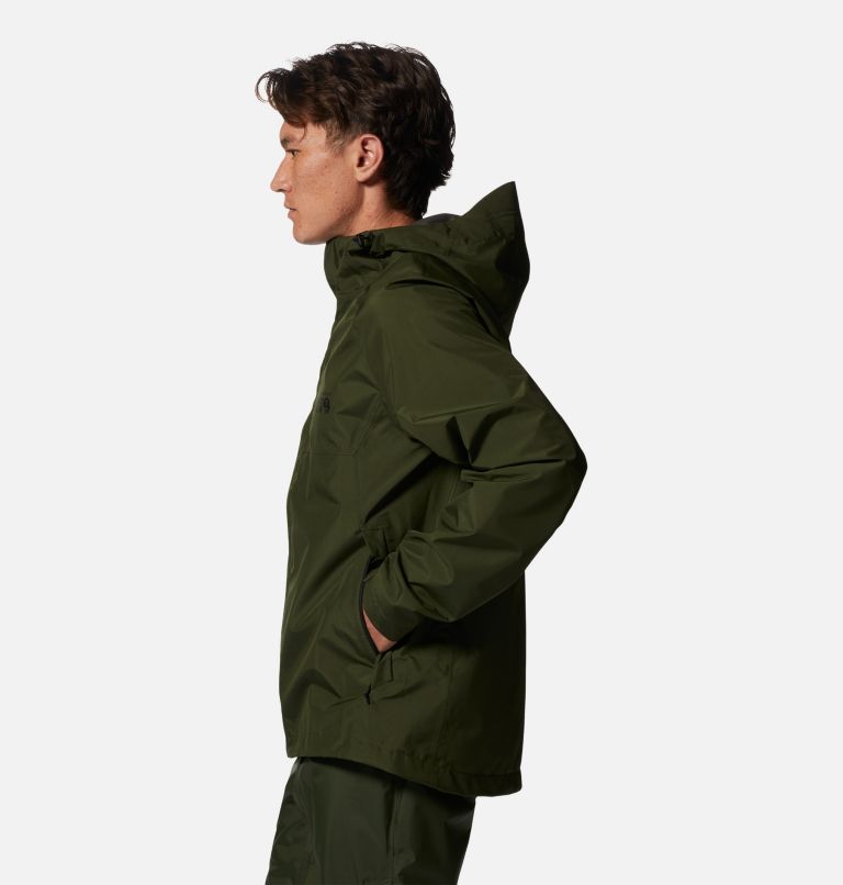 Thumbnail: Men's Exposure/2 Gore-Tex Paclite® Jacket, Color: Surplus Green, image 3