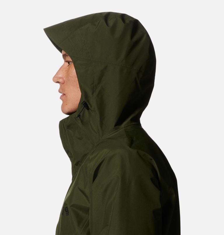 Thumbnail: Men's Exposure/2 Gore-Tex Paclite® Jacket, Color: Surplus Green, image 6
