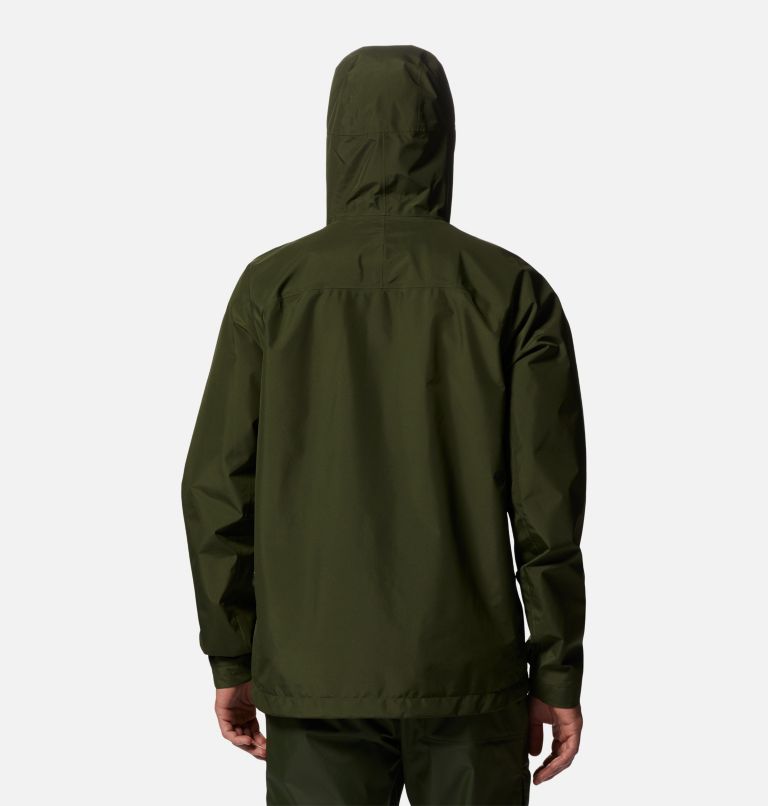 Thumbnail: Men's Exposure/2 GORE-TEX Paclite® Jacket, Color: Surplus Green, image 2