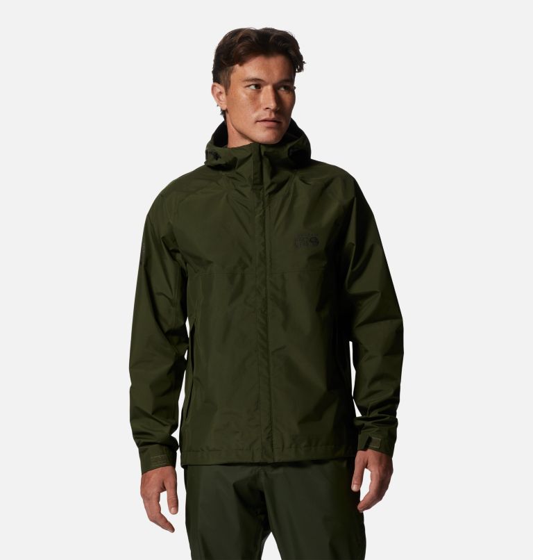 Thumbnail: Men's Exposure/2 GORE-TEX Paclite® Jacket, Color: Surplus Green, image 1