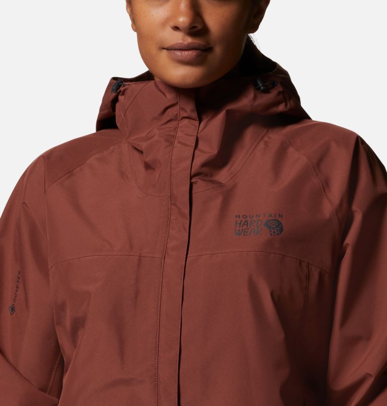 Thumbnail: Women's Exposure/2 Gore-Tex Paclite® Jacket, Color: Clay Earth, image 4