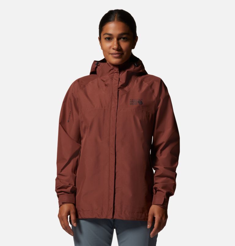 Women's Exposure/2 Gore-Tex Paclite® Jacket, Color: Clay Earth, image 1