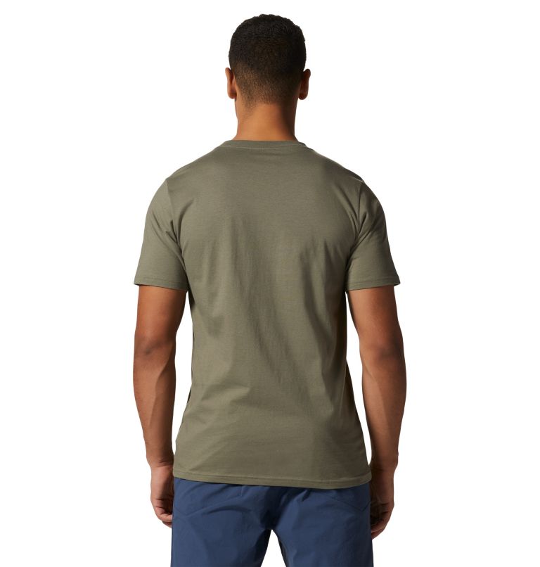 T-shirt à manches courtes Mountain Hardwear Logo Homme, Color: Stone Green, image 2