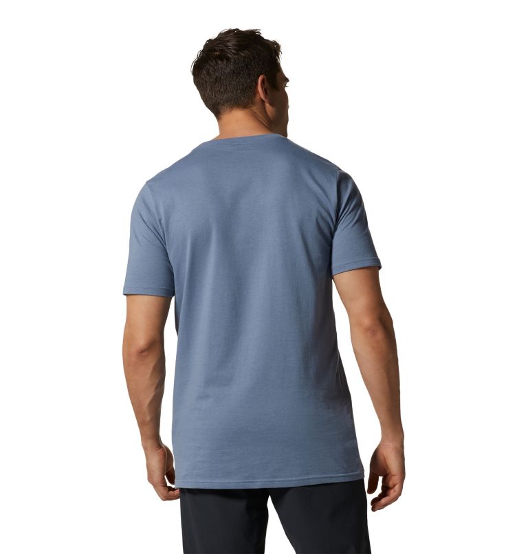 Thumbnail: T-shirt à manches courtes Mountain Hardwear Logo Homme, Color: Light Zinc, image 2