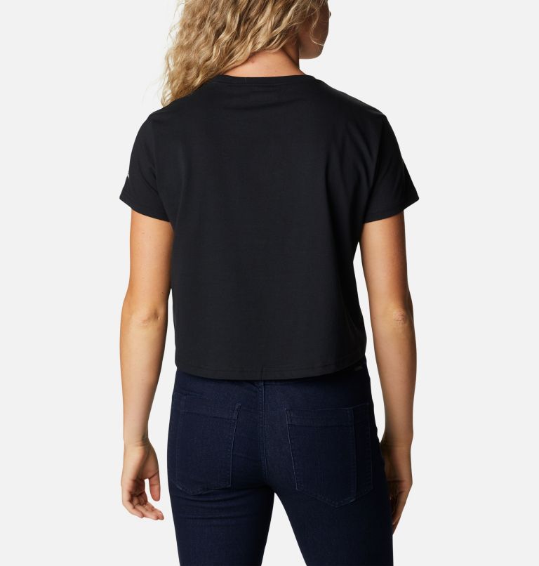 T-shirt court North Cascades Femme, Color: Black, image 2
