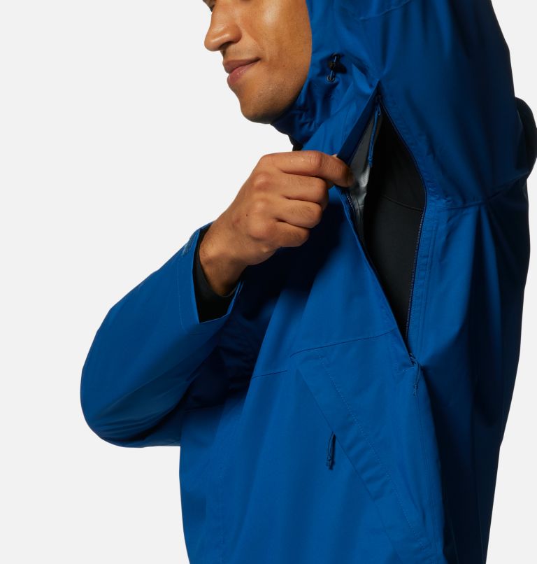 Thumbnail: Men's Granite Glade Jacket, Color: Nightfall Blue, image 7