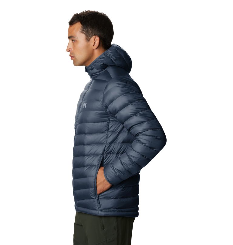 Men's Glen Alpine Down Hoody, Color: Zinc, image 3