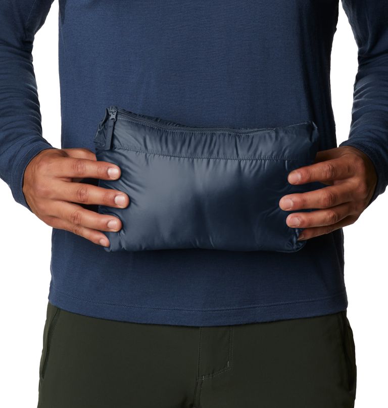 Men's Glen Alpine Down Hoody, Color: Zinc, image 8
