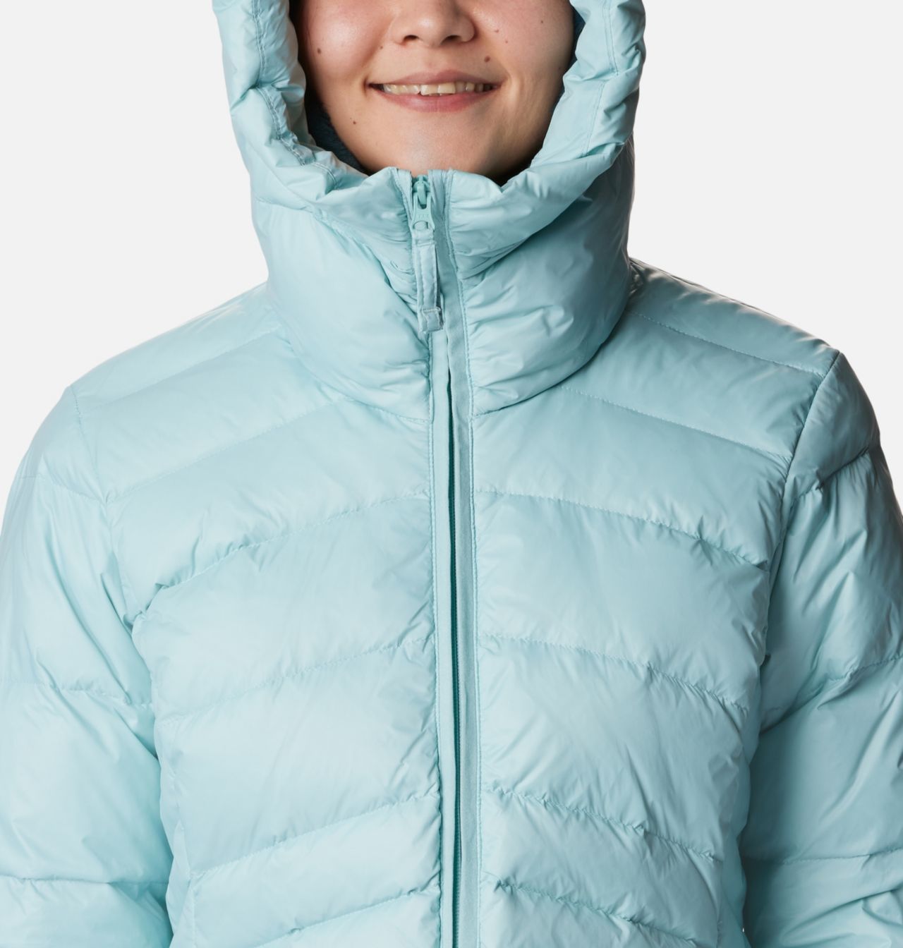 Women's Autumn Park™ Down Hooded Mid Jacket 4
