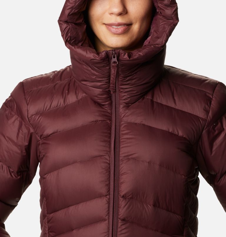 Women's Autumn Park™ Down Hooded Mid Jacket Columbia Sportswear