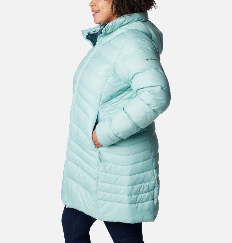 Women's Autumn Park™ Down Hooded Mid Jacket - Plus Size