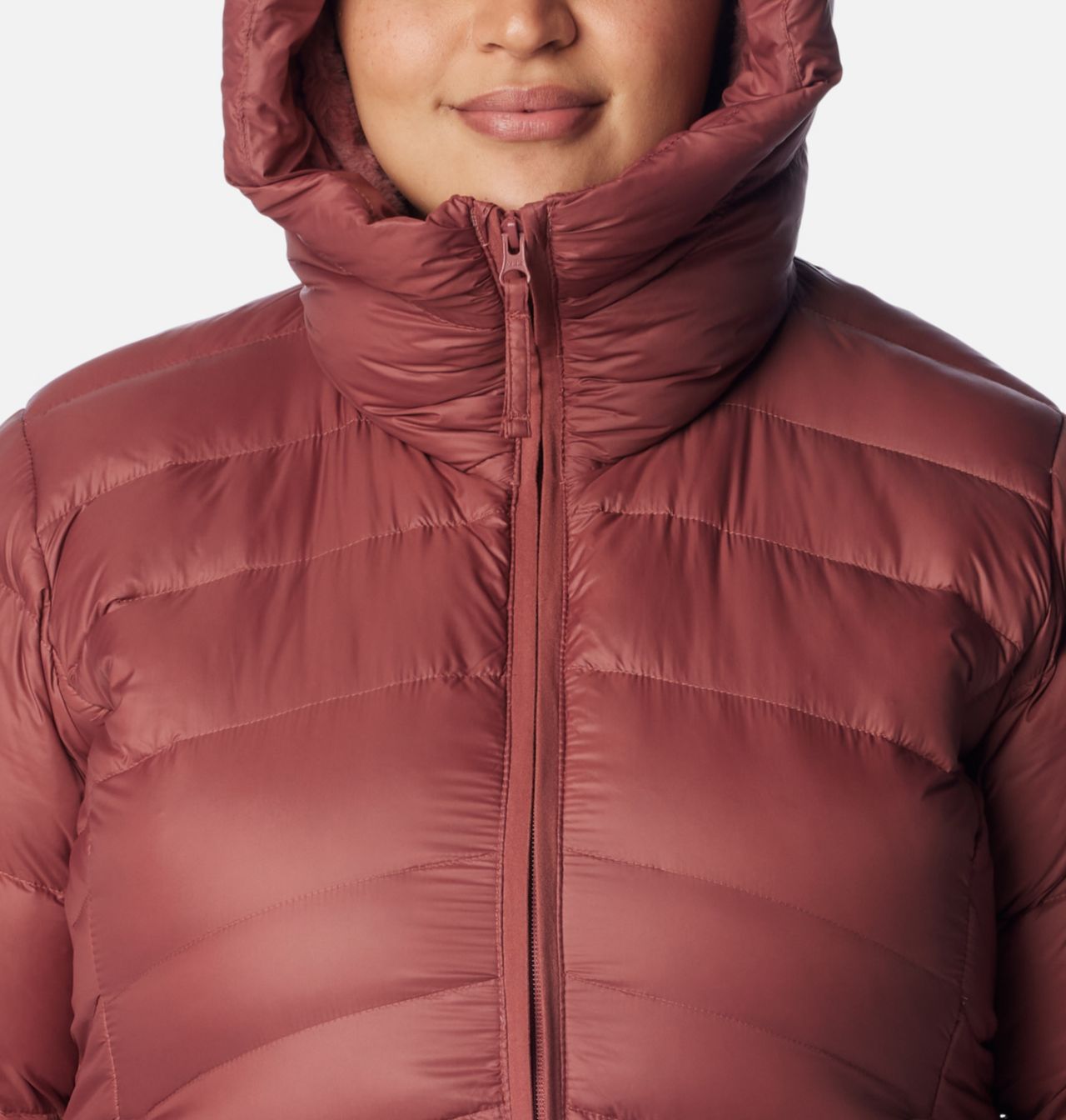 Doudoune mi-longue à capuchon Autumn Park™ Femme - Grandes tailles 4