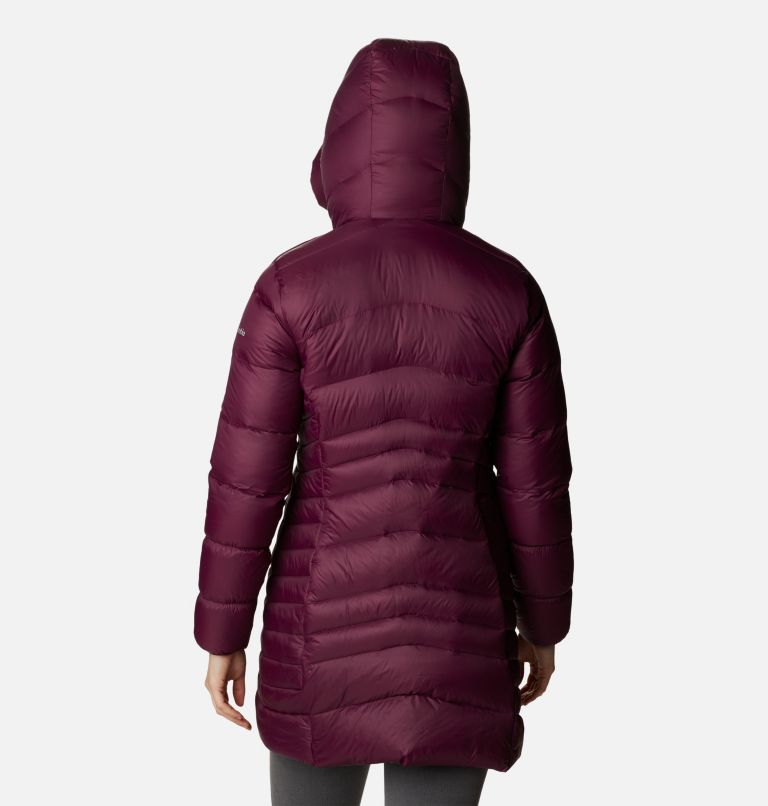 Autumn Park Down Mid Jacket | 616 | M, Color: Marionberry, image 2