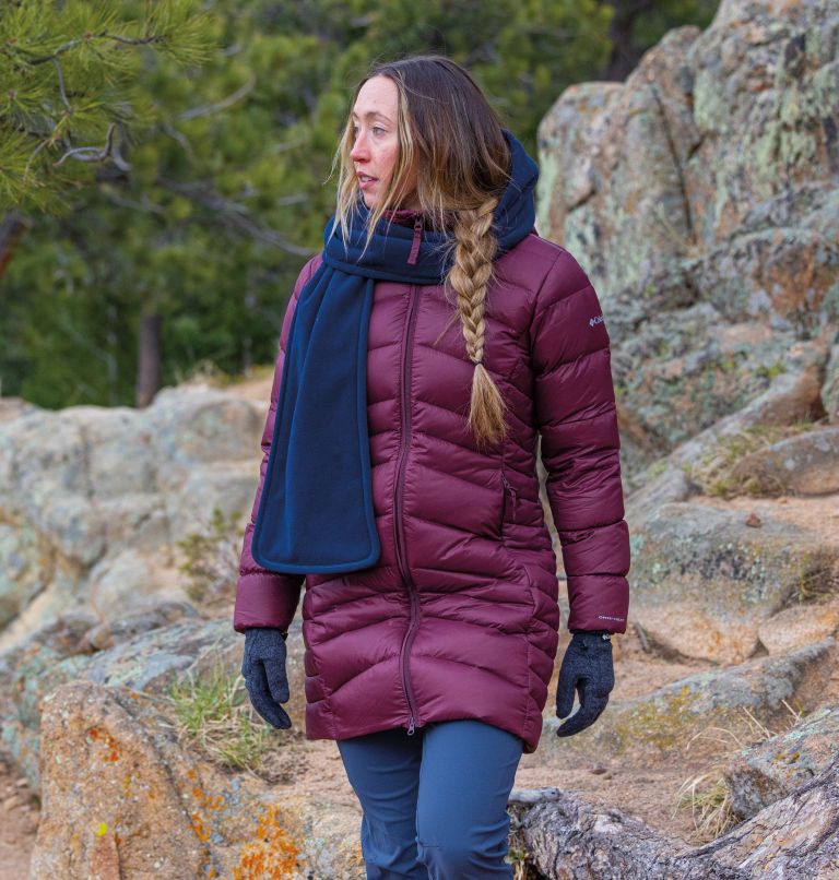 Autumn Park Down Mid Jacket | 616 | M, Color: Marionberry, image 8