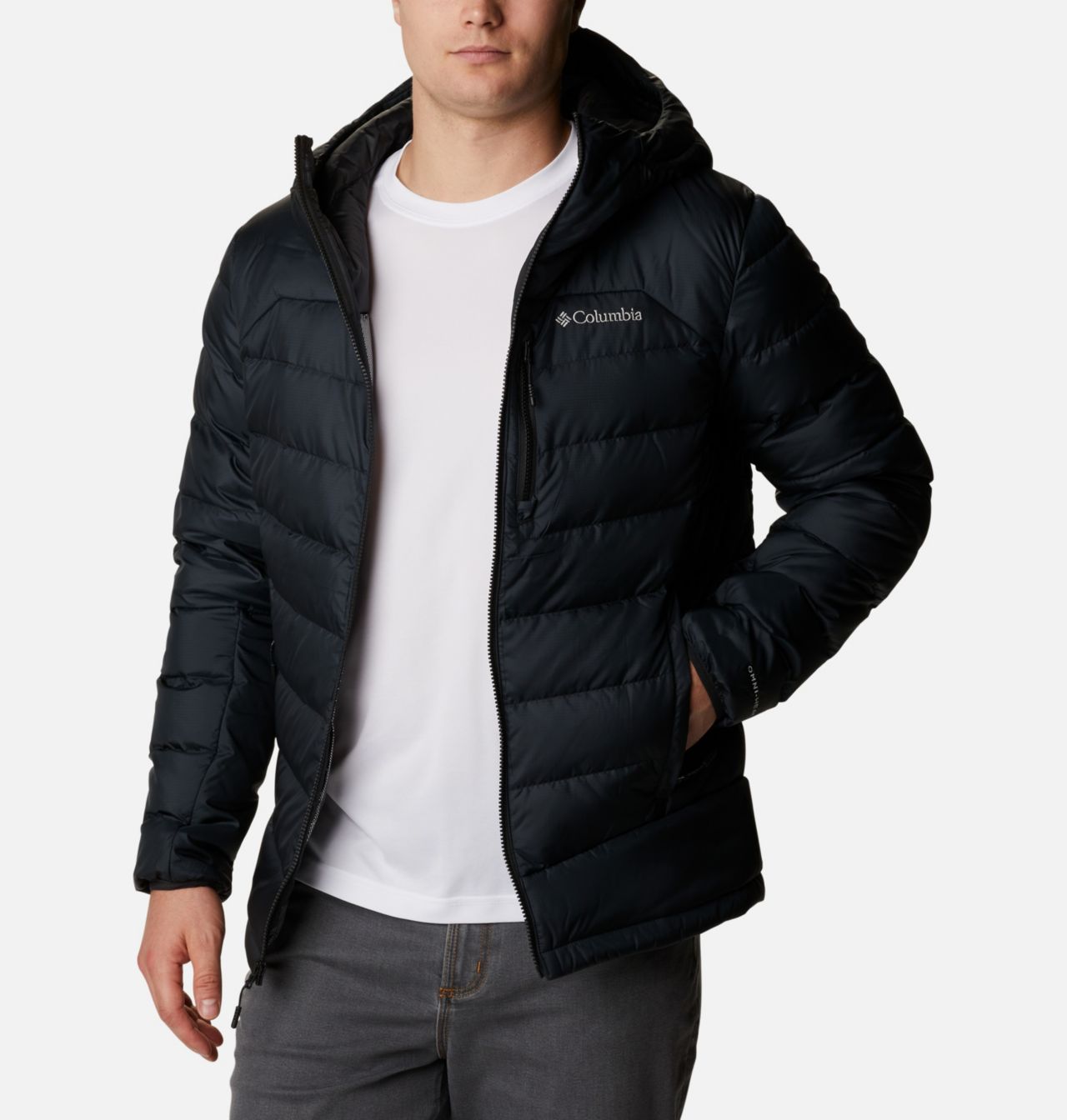 Men's Autumn Park™ Down Hooded Jacket 1