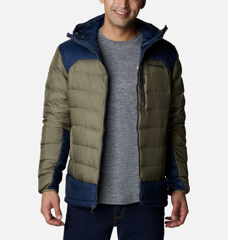 Hombre Chaqueta De Plumón Con Capucha Autumn Park™ Para Hombre