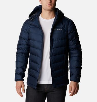 Hombre Chaqueta Acolchada De Plumón Con Capucha Pebble Peak™ Para Hombre  Bright Indigo