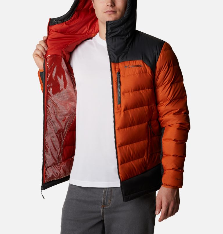Autumn Park Down Hooded Jacket | 821 | M, Color: Harvester, Shark, image 5