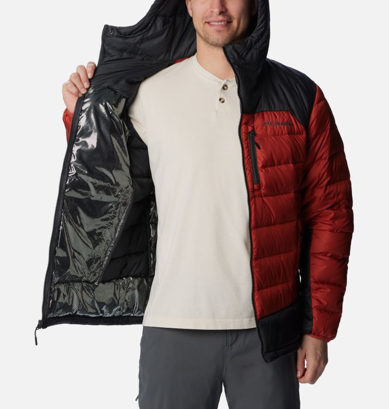 Autumn park discount down hooded jacket