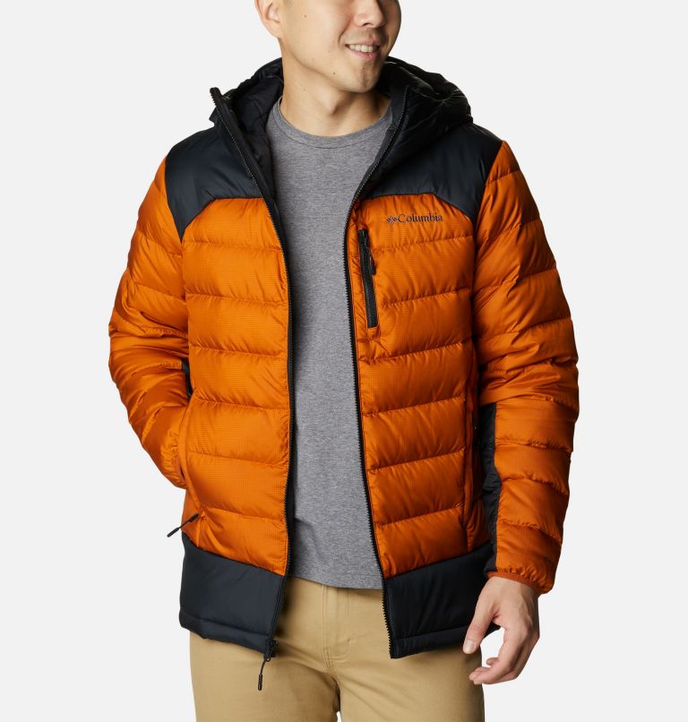 Men s Autumn Park Down Hooded Jacket