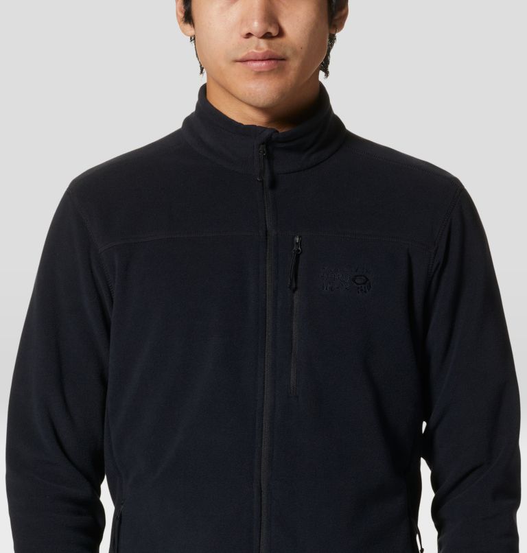 Thumbnail: Men's Wintun Fleece Jacket, Color: Black, image 4