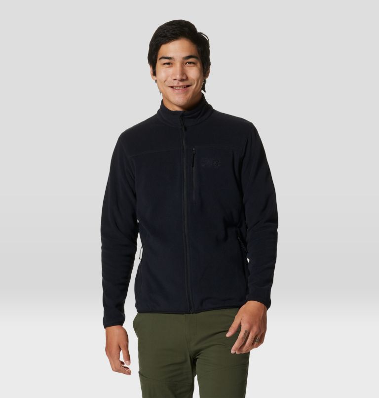 Thumbnail: Men's Wintun Fleece Jacket, Color: Black, image 1