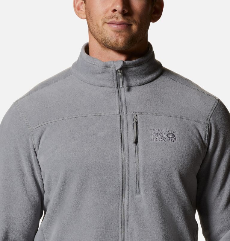 Men's Wintun Fleece Jacket, Color: Manta Grey, image 4