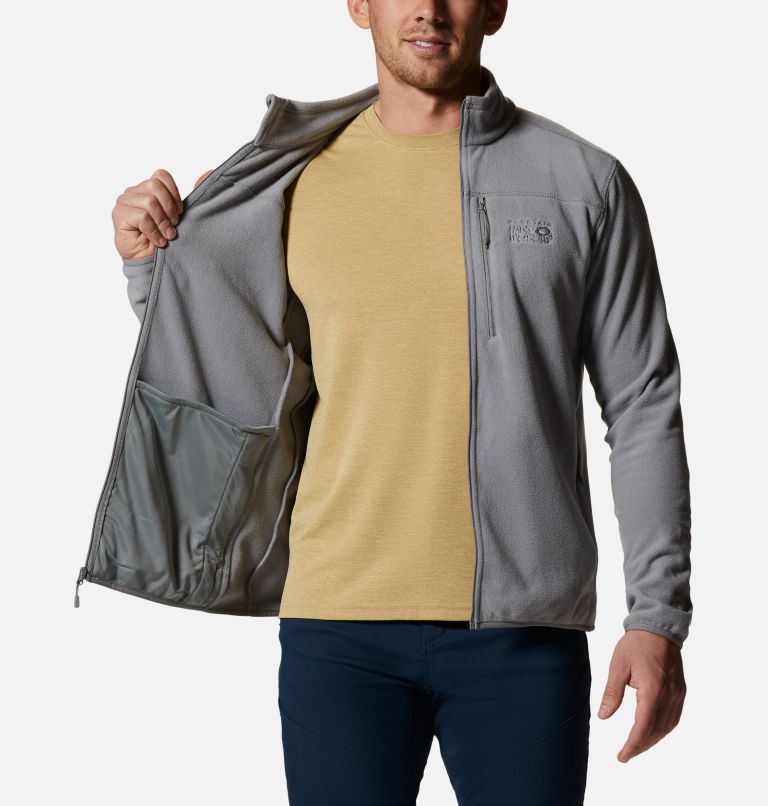 Thumbnail: Men's Wintun Fleece Jacket, Color: Manta Grey, image 5