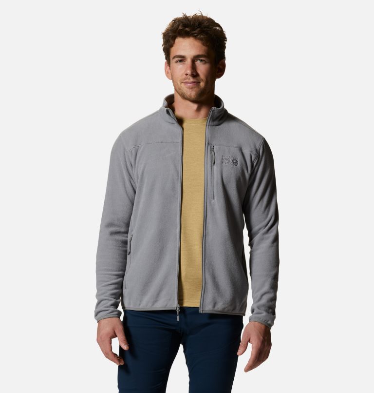Thumbnail: Men's Wintun Fleece Jacket, Color: Manta Grey, image 6