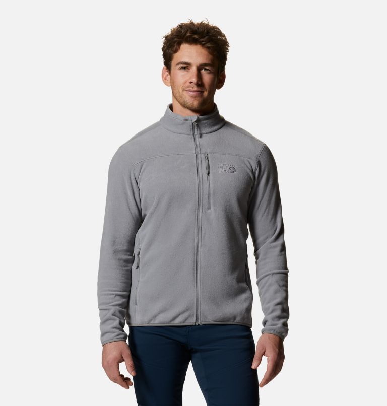 Men's Wintun Fleece Jacket, Color: Manta Grey, image 1