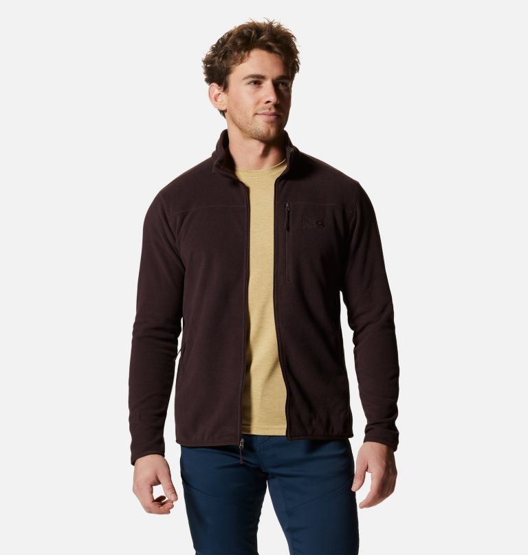 Thumbnail: Men's Wintun Fleece Jacket, Color: New Cinder, image 6