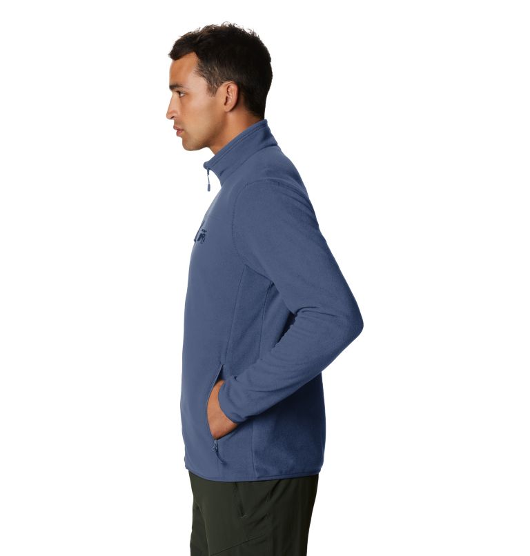 Thumbnail: Men's Wintun Fleece Jacket, Color: Zinc, image 3