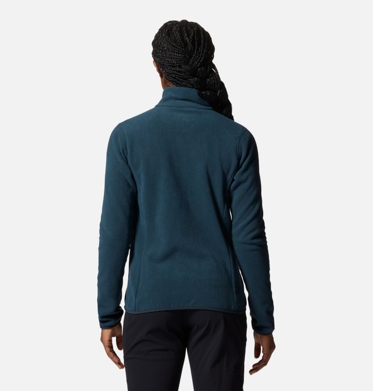 Women's Wintun Fleece Jacket, Color: Blue Spruce, image 2