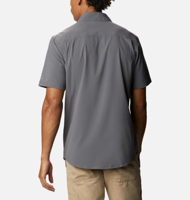 Men's Triple Canyon&trade; II Solid Short Sleeve Shirt Triple Canyon&trade; Solid Short Sleeve II | 271 | M, City Grey, back