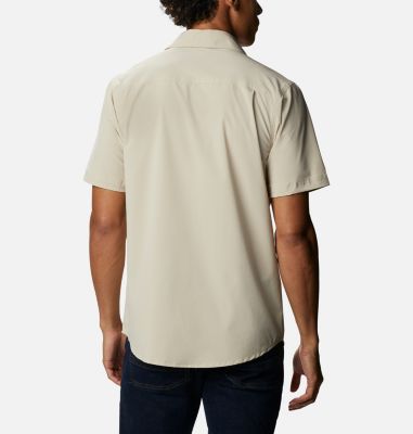 Men's Triple Canyon&trade; II Solid Short Sleeve Shirt Triple Canyon&trade; Solid Short Sleeve II | 271 | M, Ancient Fossil, back