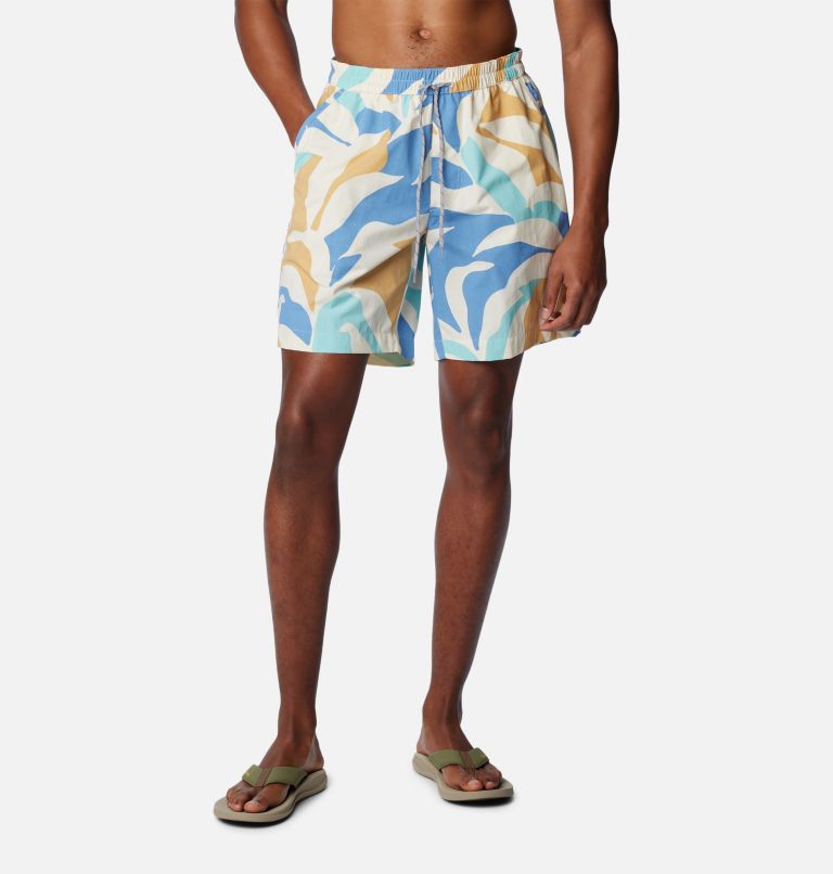 Men's Summerdry Boardshorts, Color: Chalk Floristic, image 1