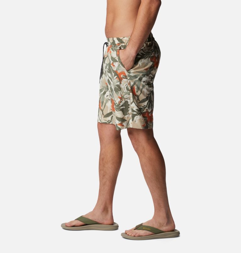 Men's Summerdry Boardshorts, Color: Ancient Fossil Floriculture, image 3
