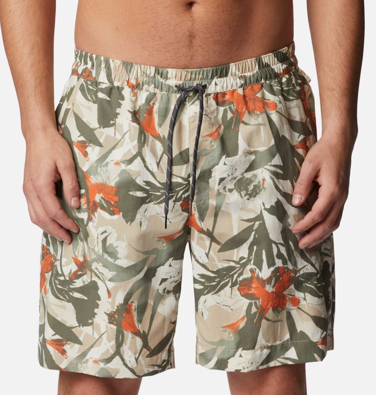 Men's Summerdry Boardshorts, Color: Ancient Fossil Floriculture, image 4