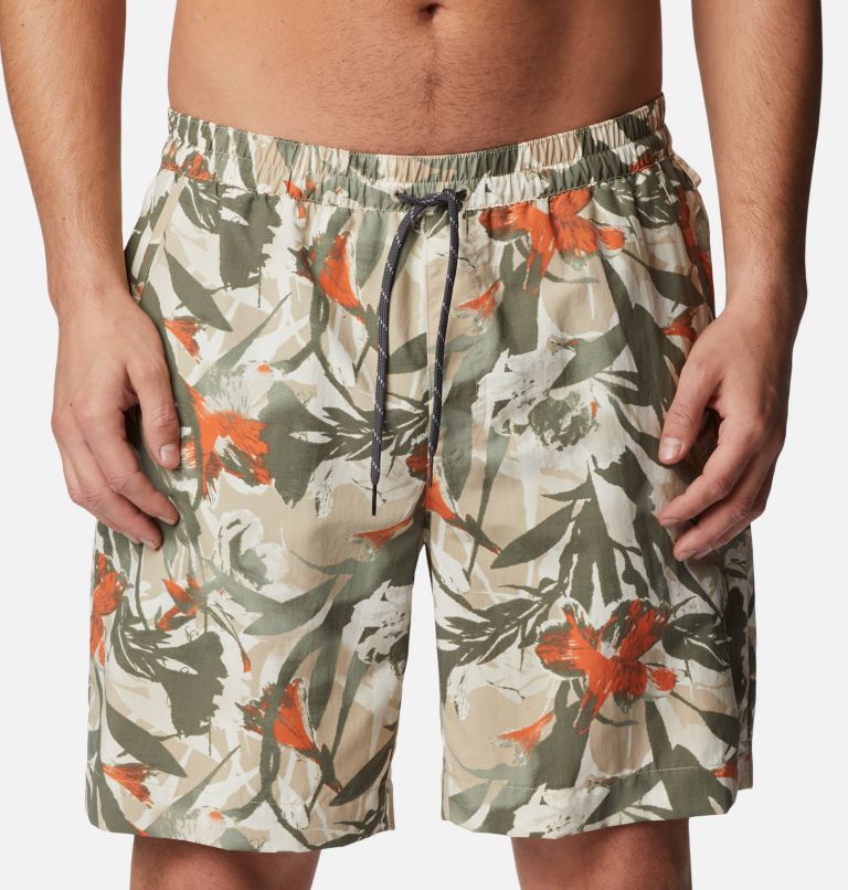Men's Summerdry Shorts, Color: Ancient Fossil Floriculture, image 4