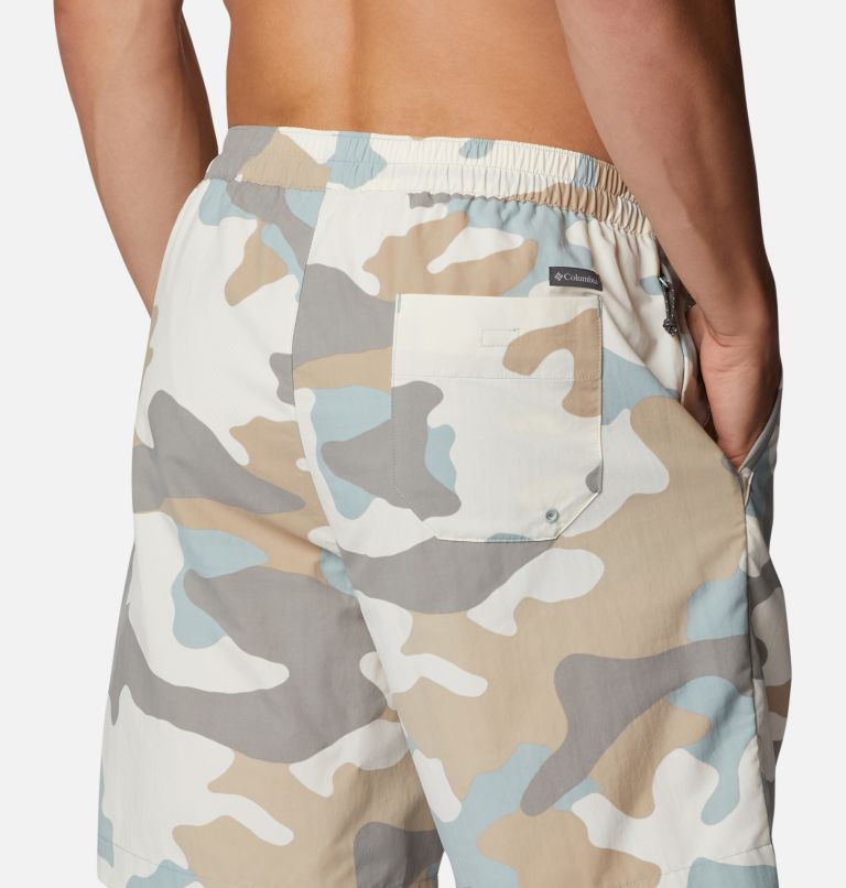 【SCENERITY】Milk Camo Bermuda Pants Purple Brand Green Worn Gothic Camo Shorts – Puffer Reds