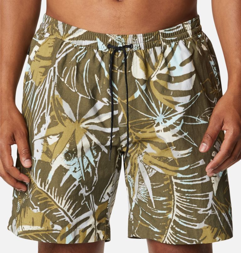 Thumbnail: Men's Summerdry Shorts, Color: Stone Green King Palms Multi, image 4