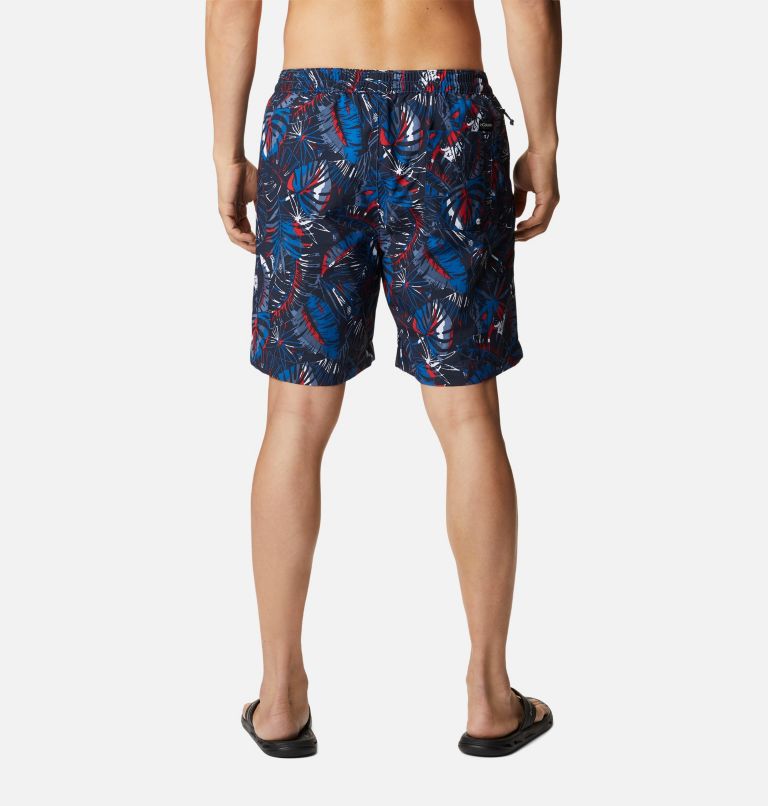 Thumbnail: Men's Summerdry Shorts, Color: Bright Indigo King Palms Multi, image 2