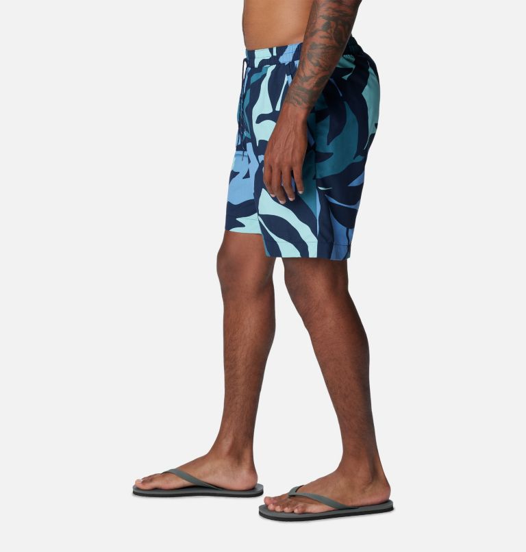 Men's Summerdry Boardshorts, Color: Collegiate Navy Floristic, image 3
