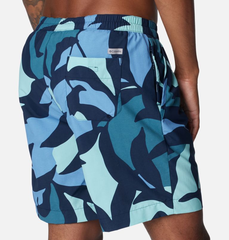 Men's Summerdry Boardshorts, Color: Collegiate Navy Floristic, image 5