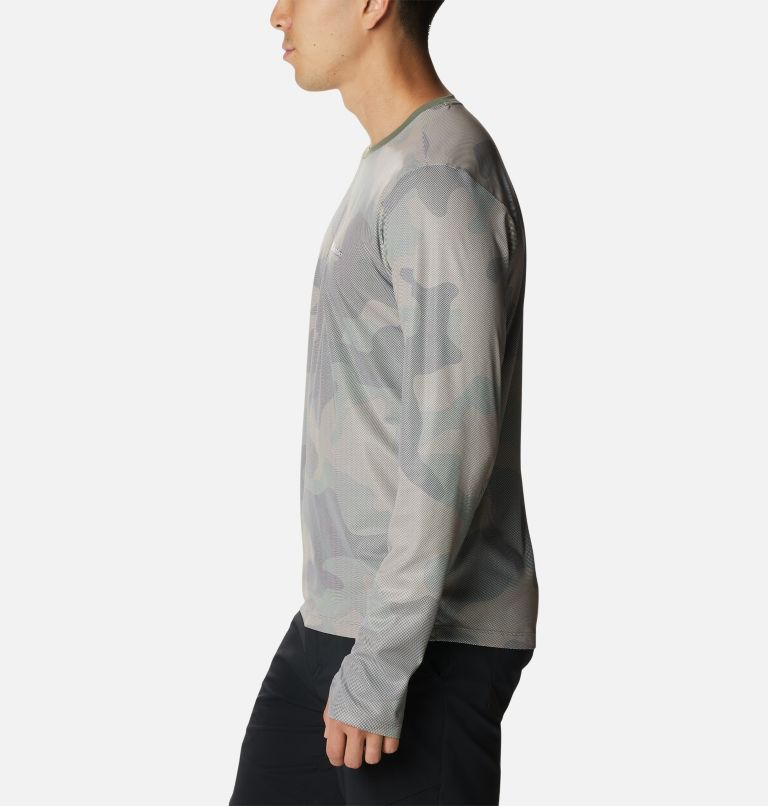 Men's Sun Deflector Summerdry Long Sleeve Shirt, Color: Cypress Mod Camo, image 3