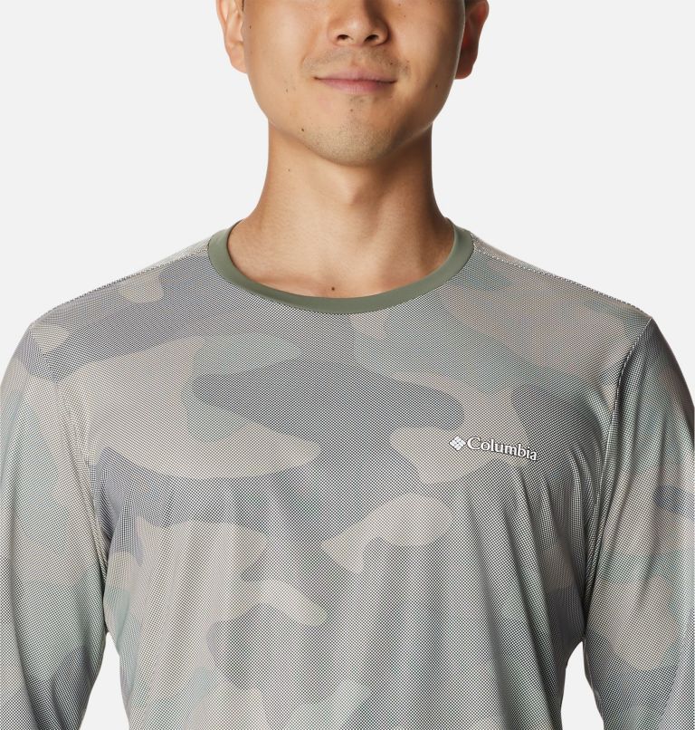 Thumbnail: Men's Sun Deflector Summerdry Long Sleeve Shirt, Color: Cypress Mod Camo, image 4