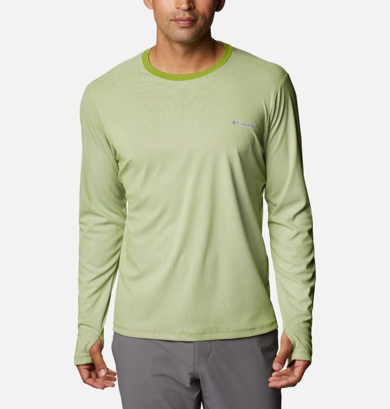 Chandail à manches longues Sun Deflector Summerdry pour homme, Color: Matcha, image 1