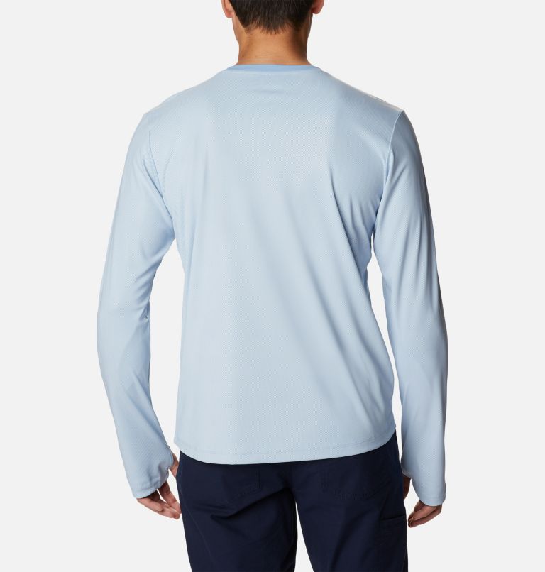 Men's Sun Deflector Summerdry Long Sleeve Shirt, Color: Jet Stream, image 2