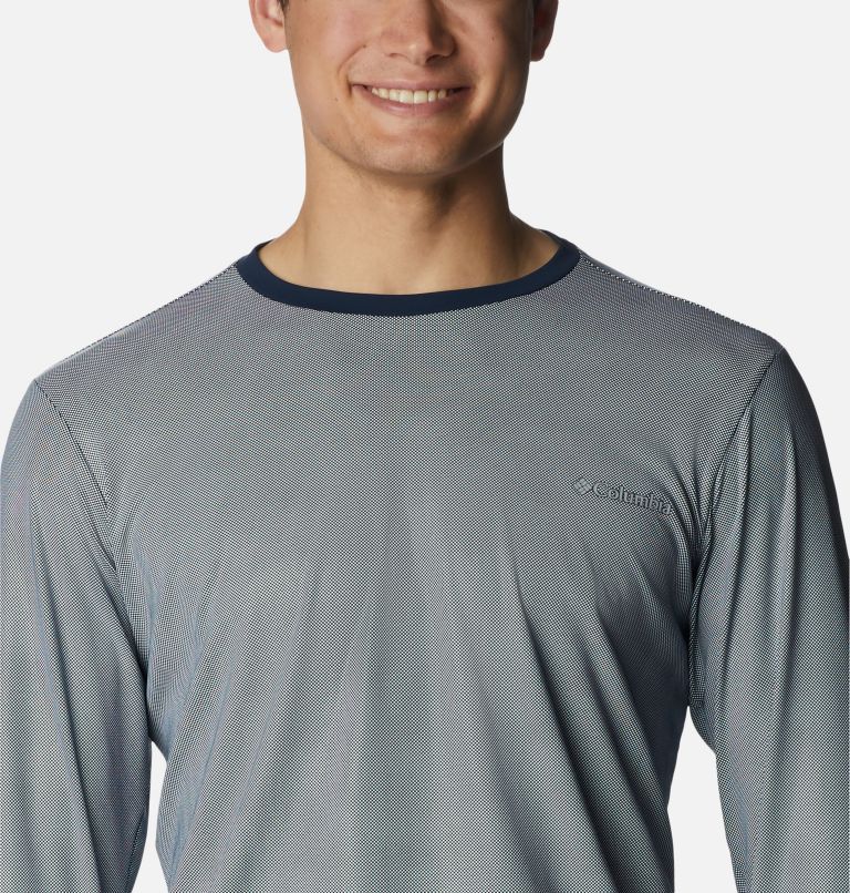 Thumbnail: Men's Sun Deflector Summerdry Long Sleeve Shirt, Color: Collegiate Navy, image 4